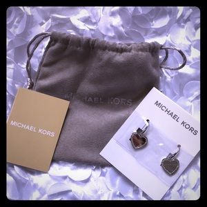 Michael Kors silver earrings